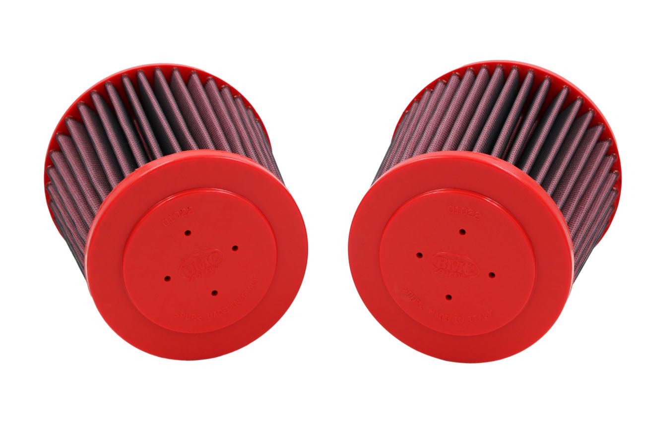 BMC FB01022 high-performance conical air filters for McLaren 720S, 765LT, and GT – front view