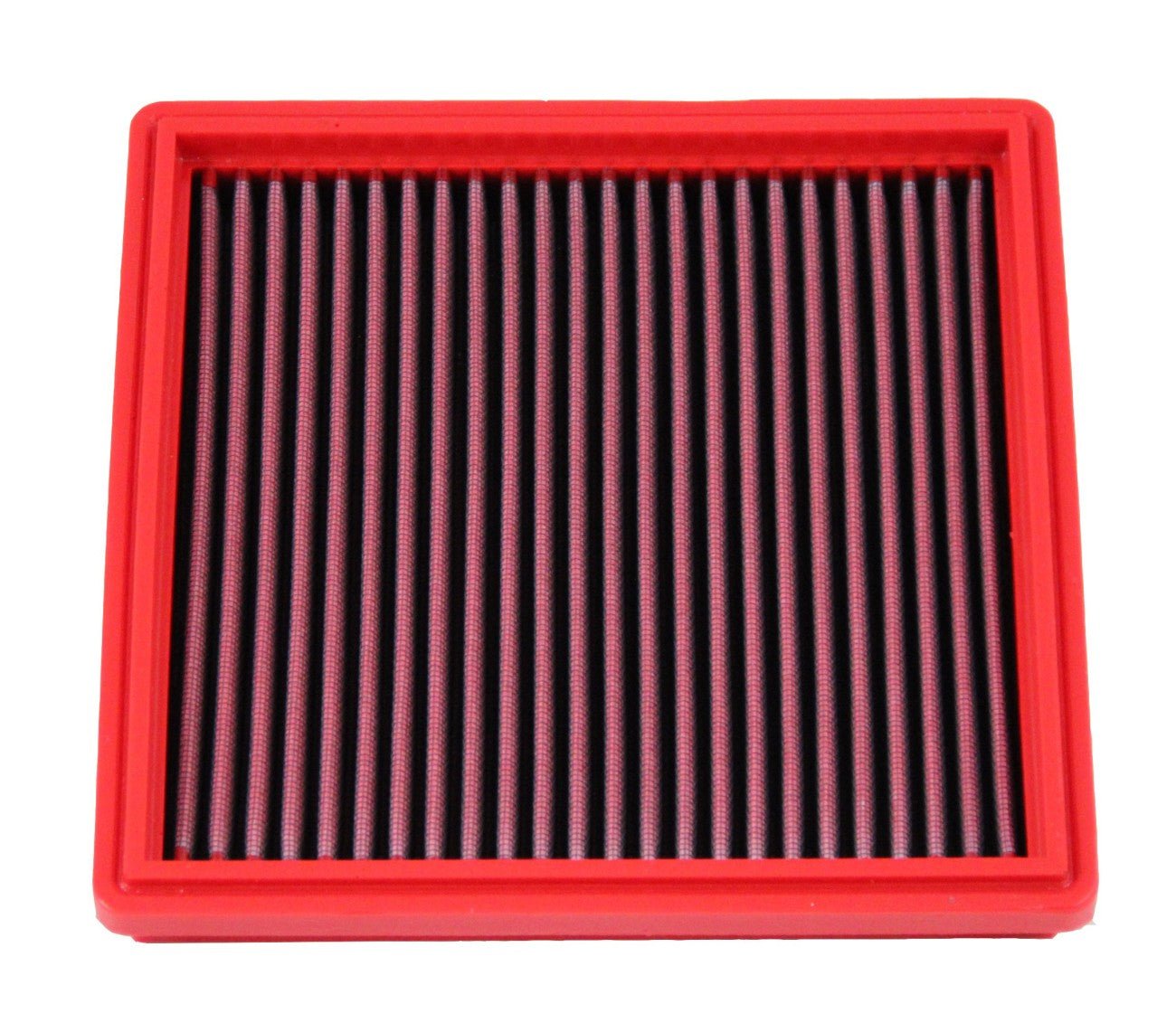 Red BMC air filter FB197/08 for a Porsche 964 – washable, high-flow panel filter for Carrera 2, Carrera 4, and Carrera RS America (1989–1993).