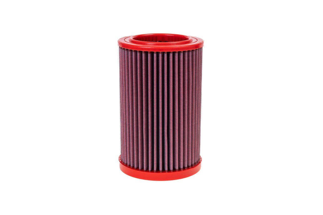 Red BMC cylindrical air filter FB232/07 for early model Porsche 911– washable high-flow filter for 911 models from 1965-1973 (including Carrera RS).