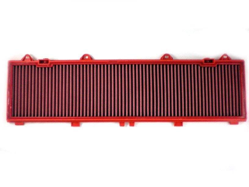 Red BMC panel air filter FB593/04 for a Porsche 911 Turbo (997.2, 2010–2013) – washable high-flow replacement