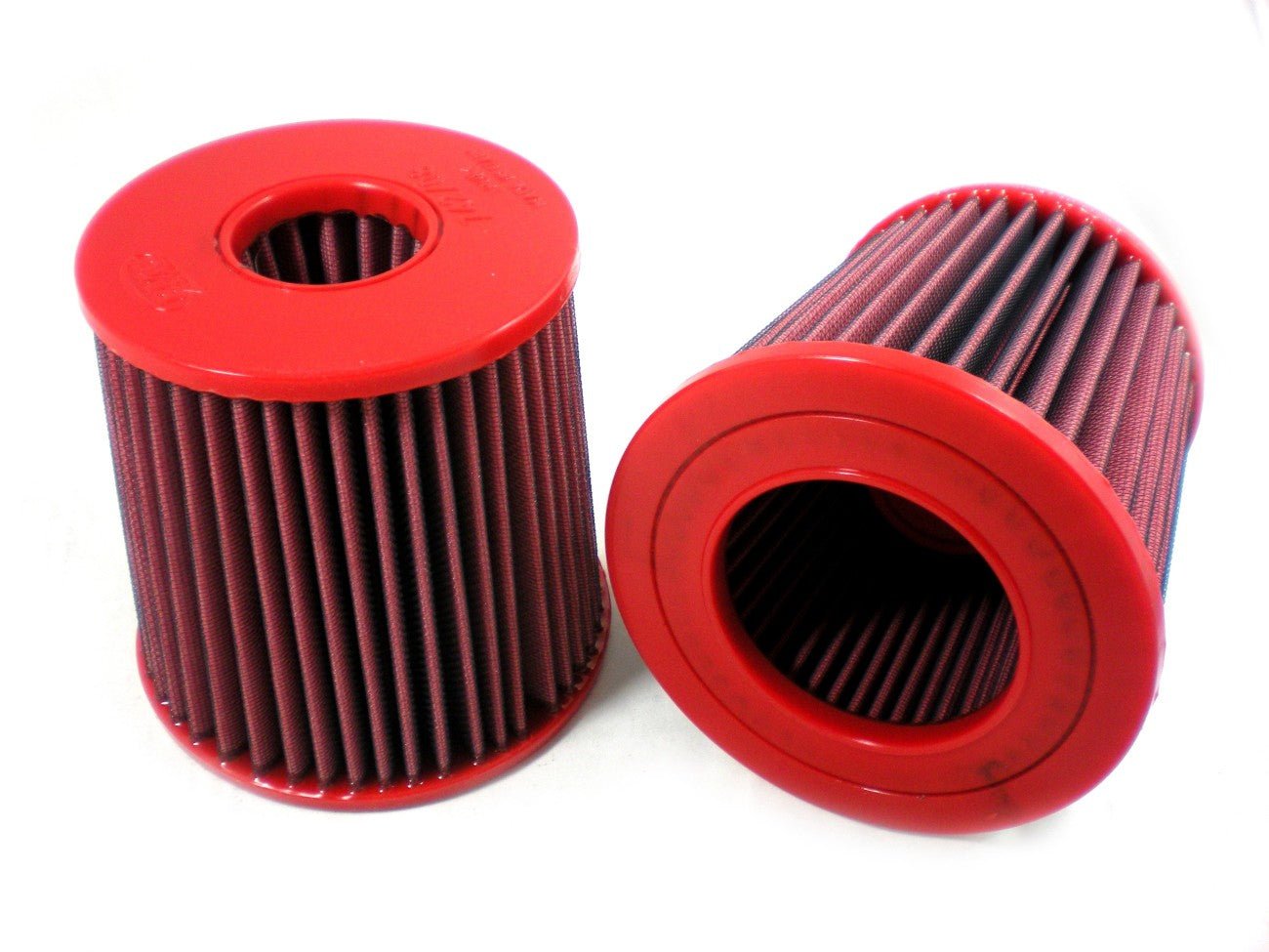 BMC FB742/08 high-flow cylindrical air filter for McLaren MP4-12C, 540C, 570S/GT, 650S & 675LT – close-up view