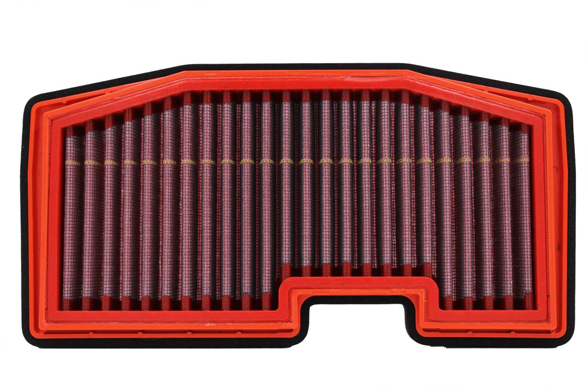 BMC FM718/04RACE washable Race motorcycle air filter for 2013–2017 Triumph Daytona 675 and Street Triple 675 — full-resolution product view