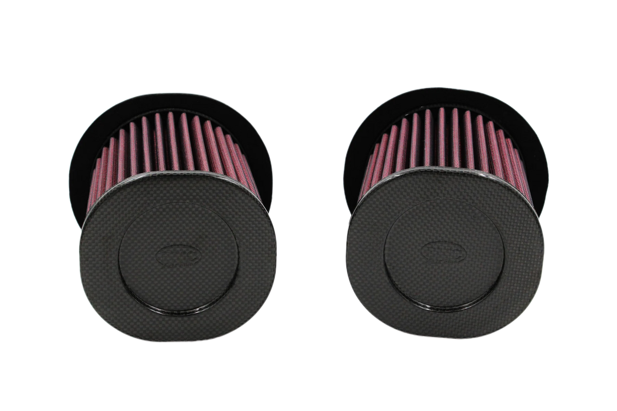 BMC CRF612/08 Carbon Racing Filter kit for Audi R8 4.2 V8 - Front view