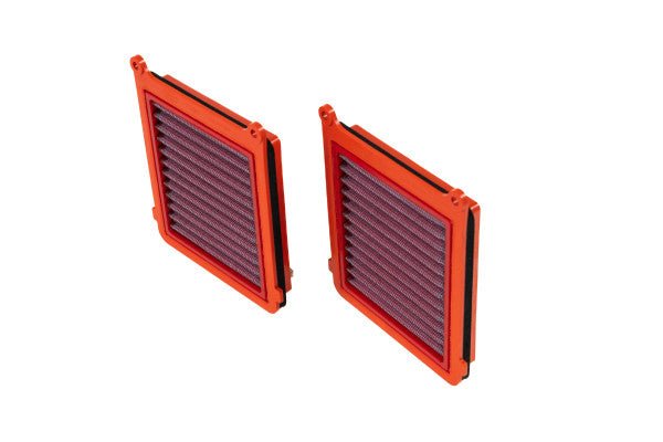BMC FM01096 washable motorcycle air filter – alternate side-angle view