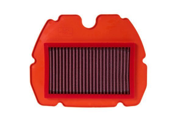 BMC FM115/04 washable motorcycle air filter – front three-quarter view