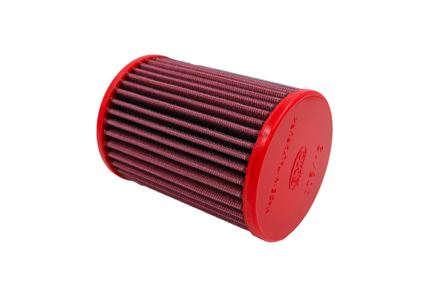BMC FM206/12 washable motorcycle air filter – horizontal outlet-cap view