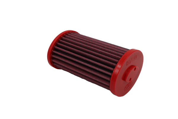 BMC FM441/08 washable motorcycle air filter – alternate horizontal outlet view