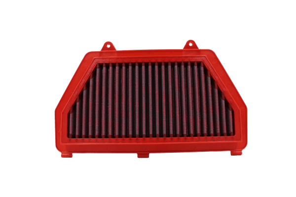 BMC FM478/04 washable motorcycle air filter – front three-quarter view
