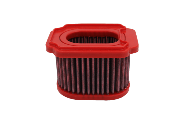 BMC FM817/04 washable motorcycle air filter – top-down outlet-opening view