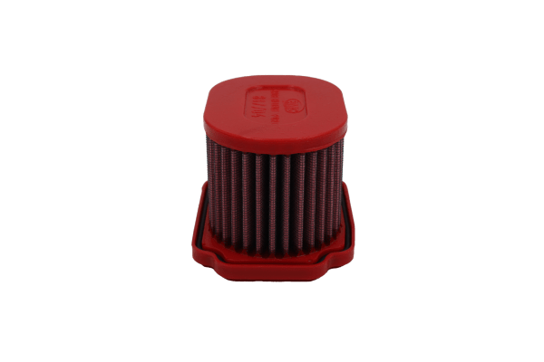BMC FM817/04 washable motorcycle air filter – upright end-cap view