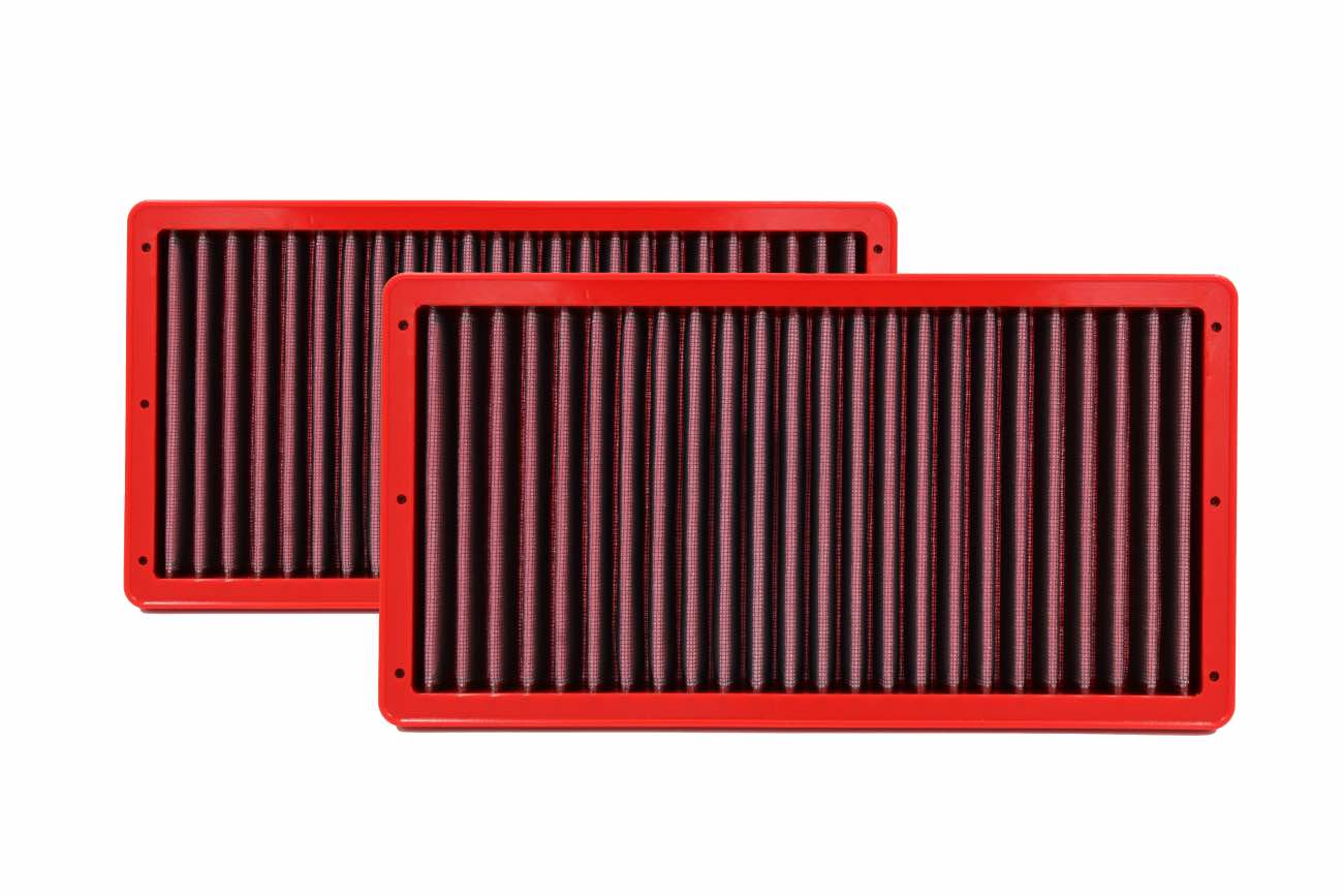 BMC FB01174 high-performance air filter pair for Ferrari 296 GTB/GTS – front view
