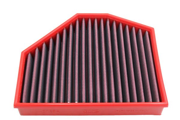 Angled view of BMC Air Filter FB01234 for Audi Q5, Q5 Sportback, SQ5, and SQ5 Sportback