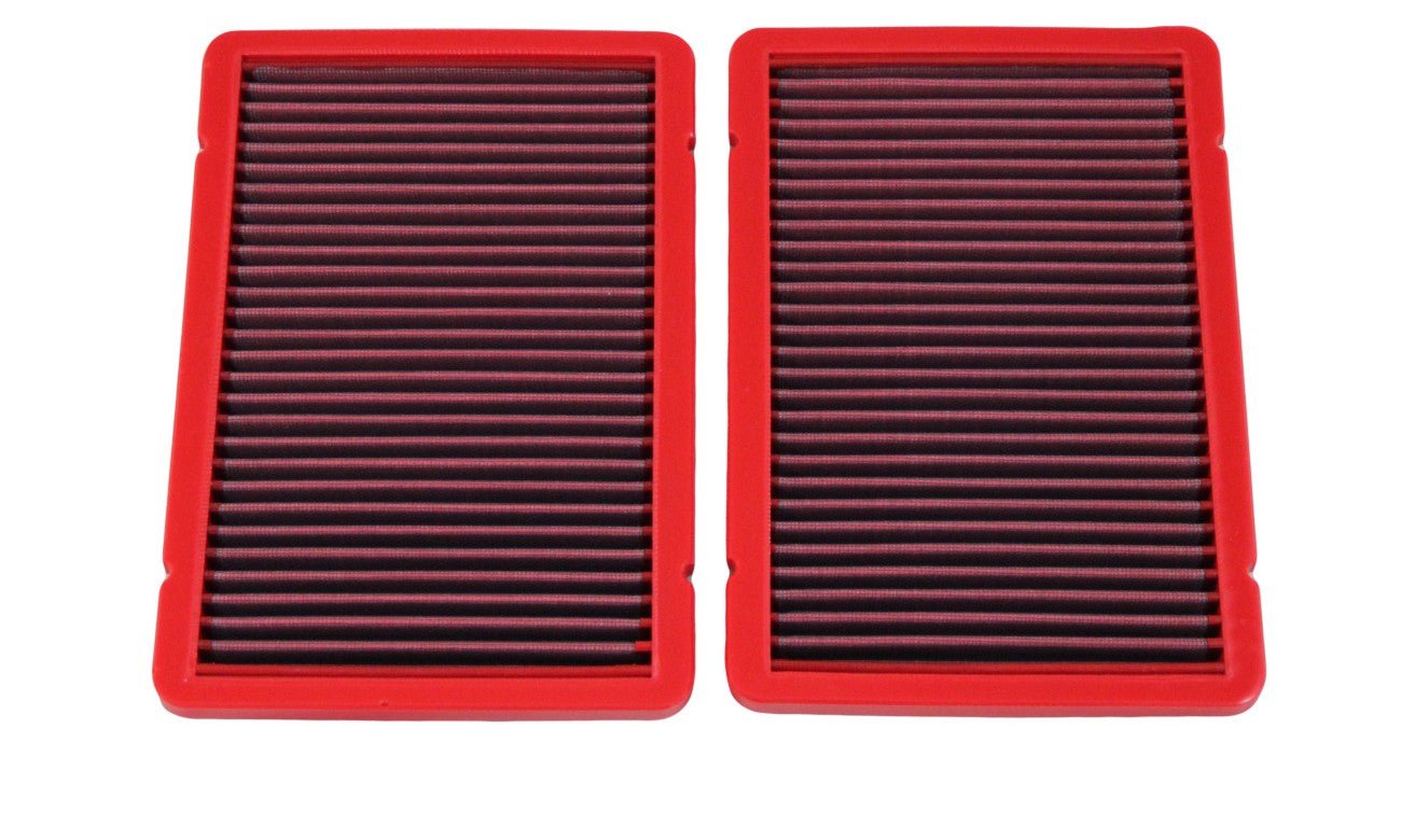 BMC FB208/03 high-performance air filter pair for Ferrari 360 – front view