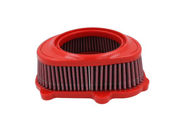 BMC FM01000/08 washable motorcycle air filter – rear three-quarter inlet view