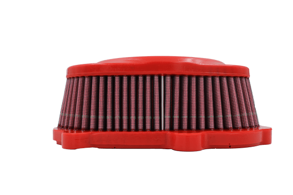 BMC FM01000/08 washable motorcycle air filter – low side-profile view