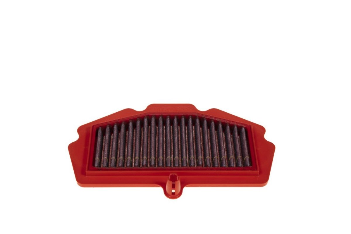 BMC FM01010/04RACE Race motorcycle air filter – low front-edge view