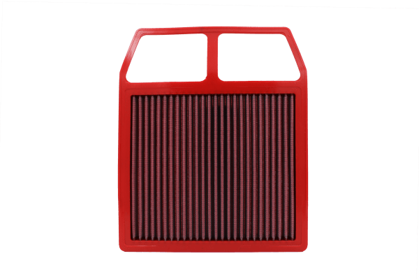 BMC FM01031 washable motorcycle air filter – side-profile view