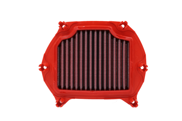 BMC FM01042 washable motorcycle air filter – side-profile view