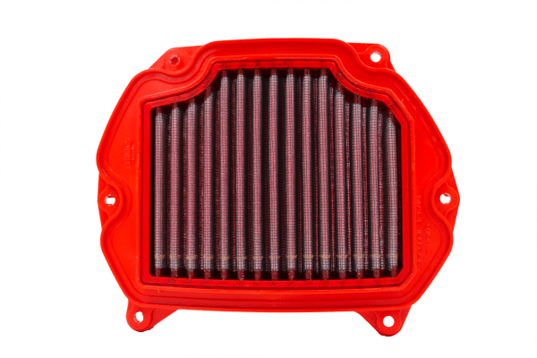 BMC FM01042RACE Race motorcycle air filter – front three-quarter view