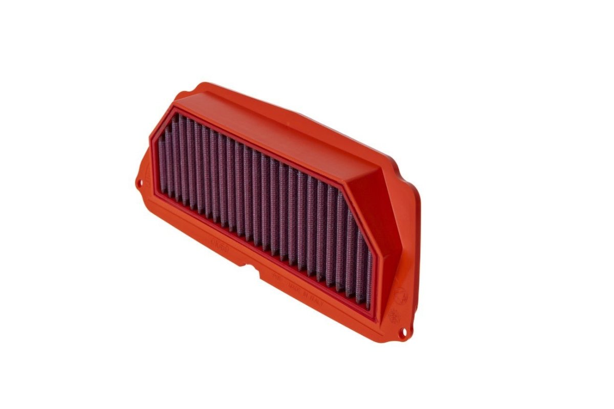BMC FM01069RACE Race motorcycle air filter – straight-on filter-face view