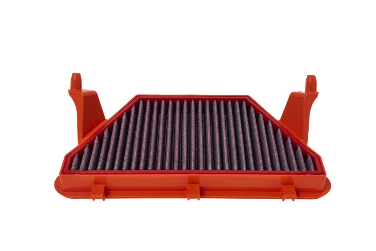 BMC FM01097 washable motorcycle air filter – side-profile view