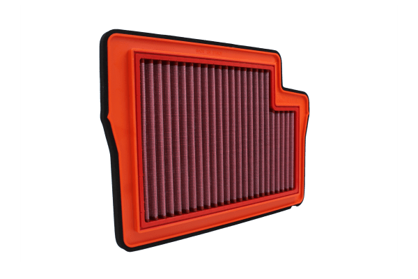 BMC FM01119 washable motorcycle air filter – side-profile view