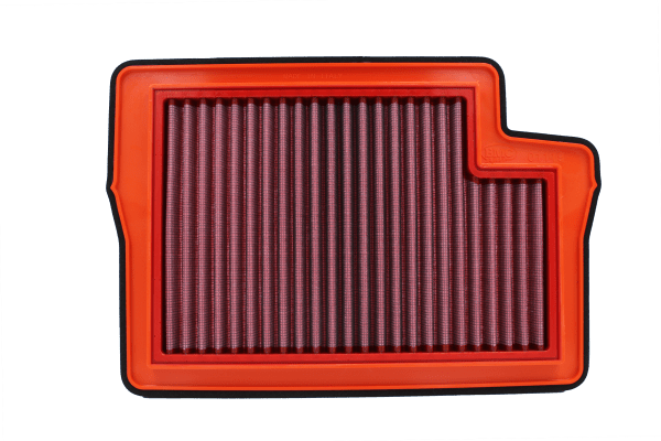 BMC FM01119 washable motorcycle air filter – front three-quarter view