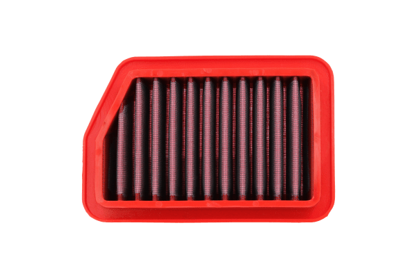 BMC FM01155 washable motorcycle air filter – front three-quarter view