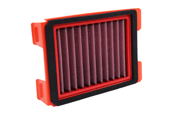 BMC FM01157 washable motorcycle air filter – side-profile view
