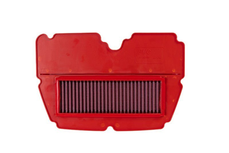 BMC FM114/04 washable motorcycle air filter – straight-on filter-face view