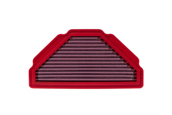 BMC FM172/03 washable motorcycle air filter – front three-quarter view