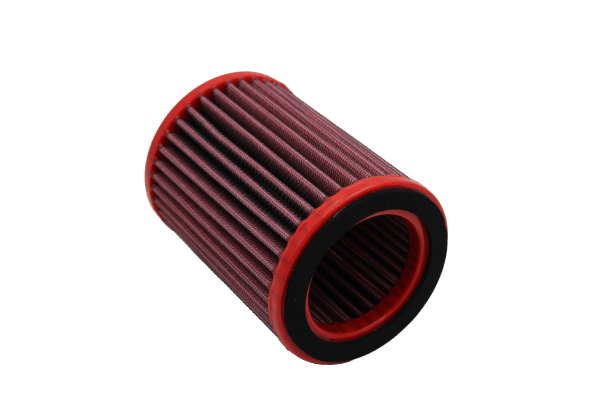 BMC FM299/12 washable motorcycle air filter – horizontal inlet-opening view