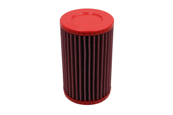 BMC FM375/12 washable motorcycle air filter – upright outlet-cap view