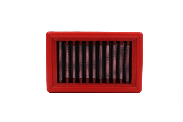 BMC FM413/01 washable red cotton motorcycle air filter for BMW F650/G650, Husqvarna TR650 and Moto Guzzi V7/V9 applications