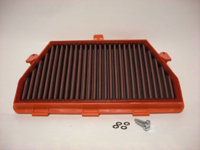 BMC FM527/04 washable motorcycle air filter – straight-on filter-face view