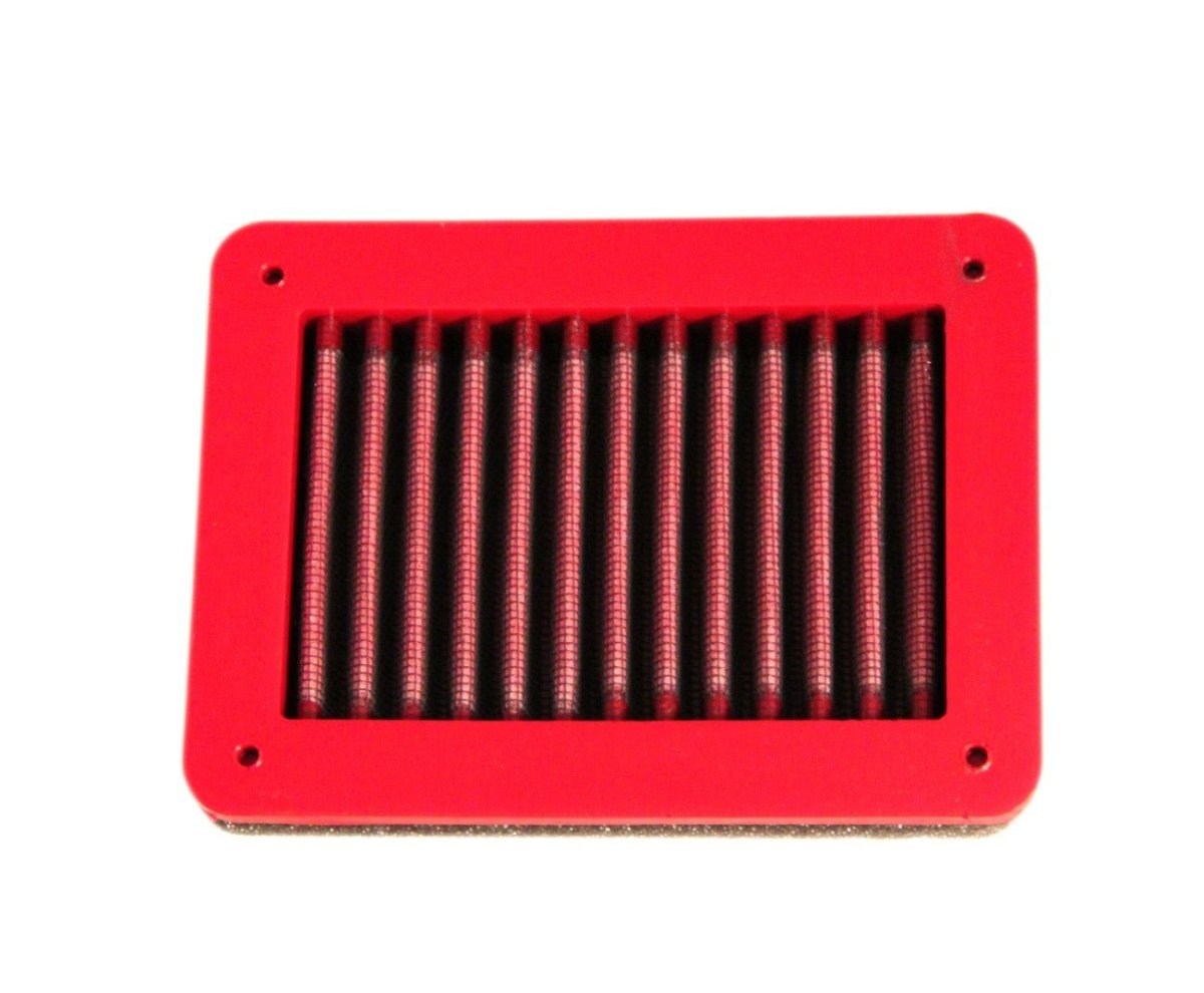 BMC FM528/20-01 washable motorcycle air filter – straight-on filter-face view