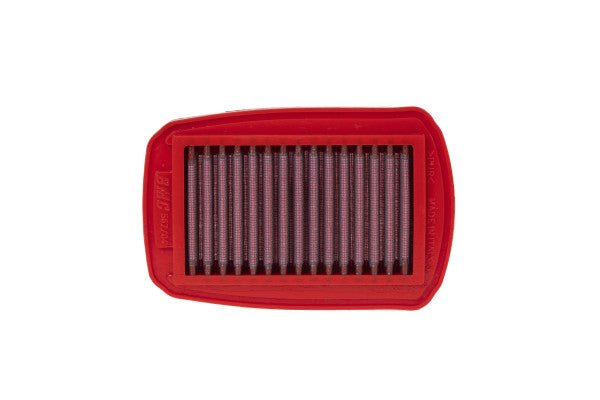 BMC FM567/04 washable motorcycle air filter – straight-on filter-face view