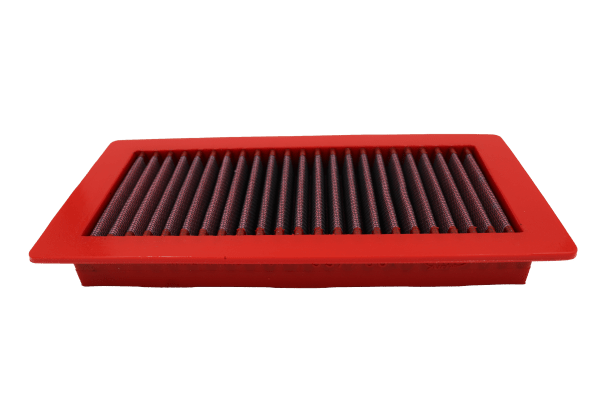 BMC FM597/08 washable motorcycle air filter – alternate low-edge view