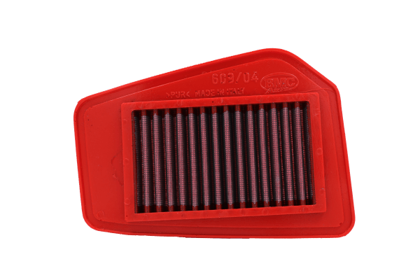 BMC FM609/04 washable motorcycle air filter – straight-on filter-face view