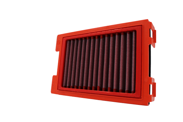 BMC FM645/04 washable motorcycle air filter – side-profile view