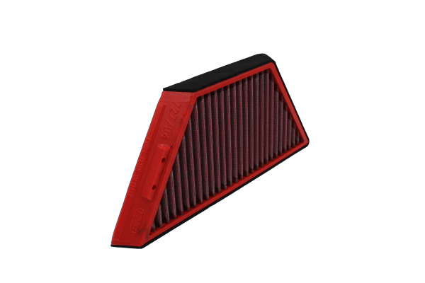 BMC FM727/04 washable motorcycle air filter – side-profile view