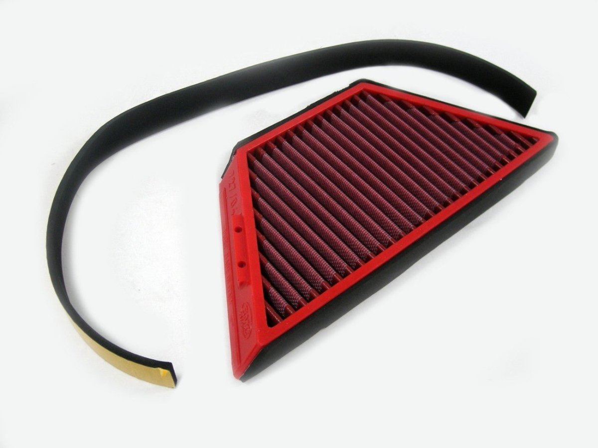 BMC FM727/04 washable motorcycle air filter – filter and perimeter-seal kit view