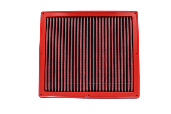 BMC FM875/01 washable motorcycle air filter – straight-on filter-face view