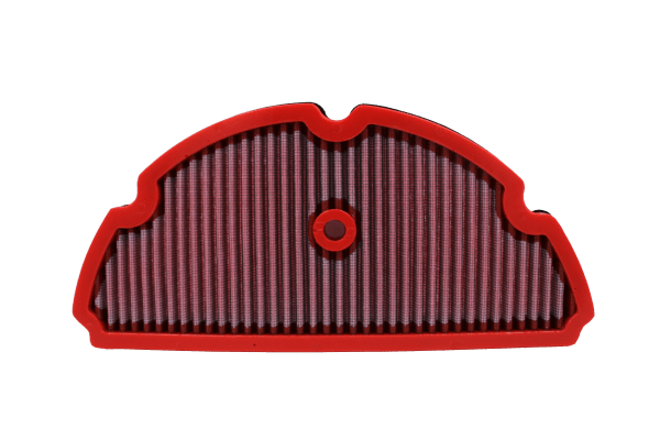 BMC FM952/01 washable motorcycle air filter – straight-on filter-face view